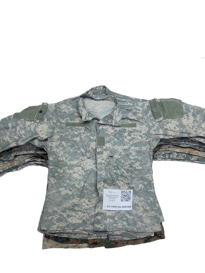 Recycle & Good Digital Camo Jackets 21 pcs