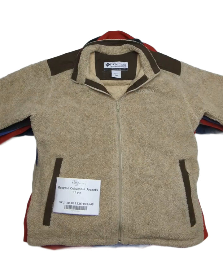 Recycle Columbia Jackets 16 pcs