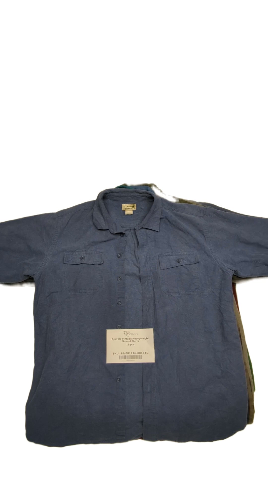 Recycle Vintage Heavyweight Flannel Shirts 19 pcs