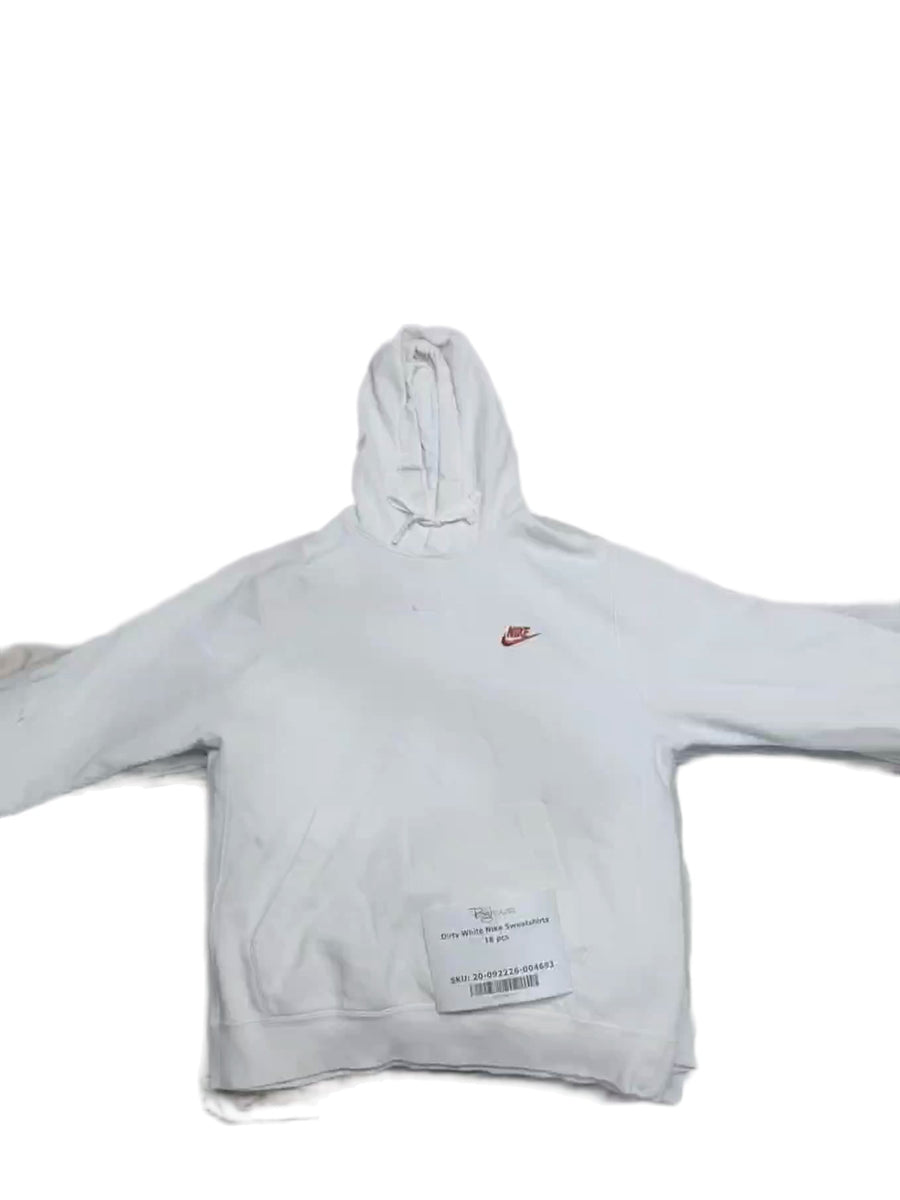Dirty White Nike Sweatshirts 18 pcs
