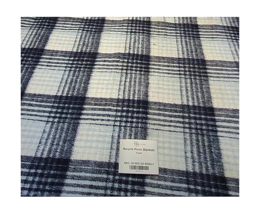 Recycle Picnic Blankets 4 pcs