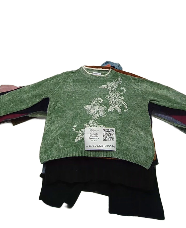 Recycle Chenille Sweaters 20 pcs