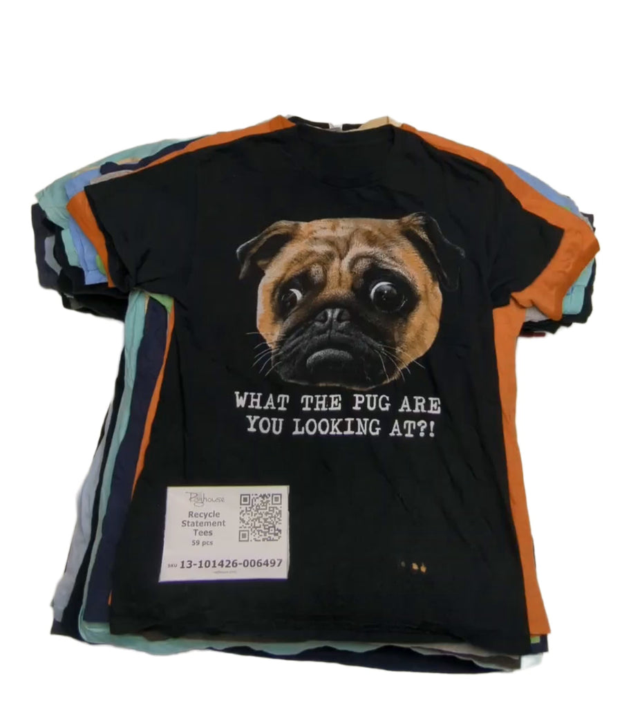 Recycle Statement Tees 59 pcs