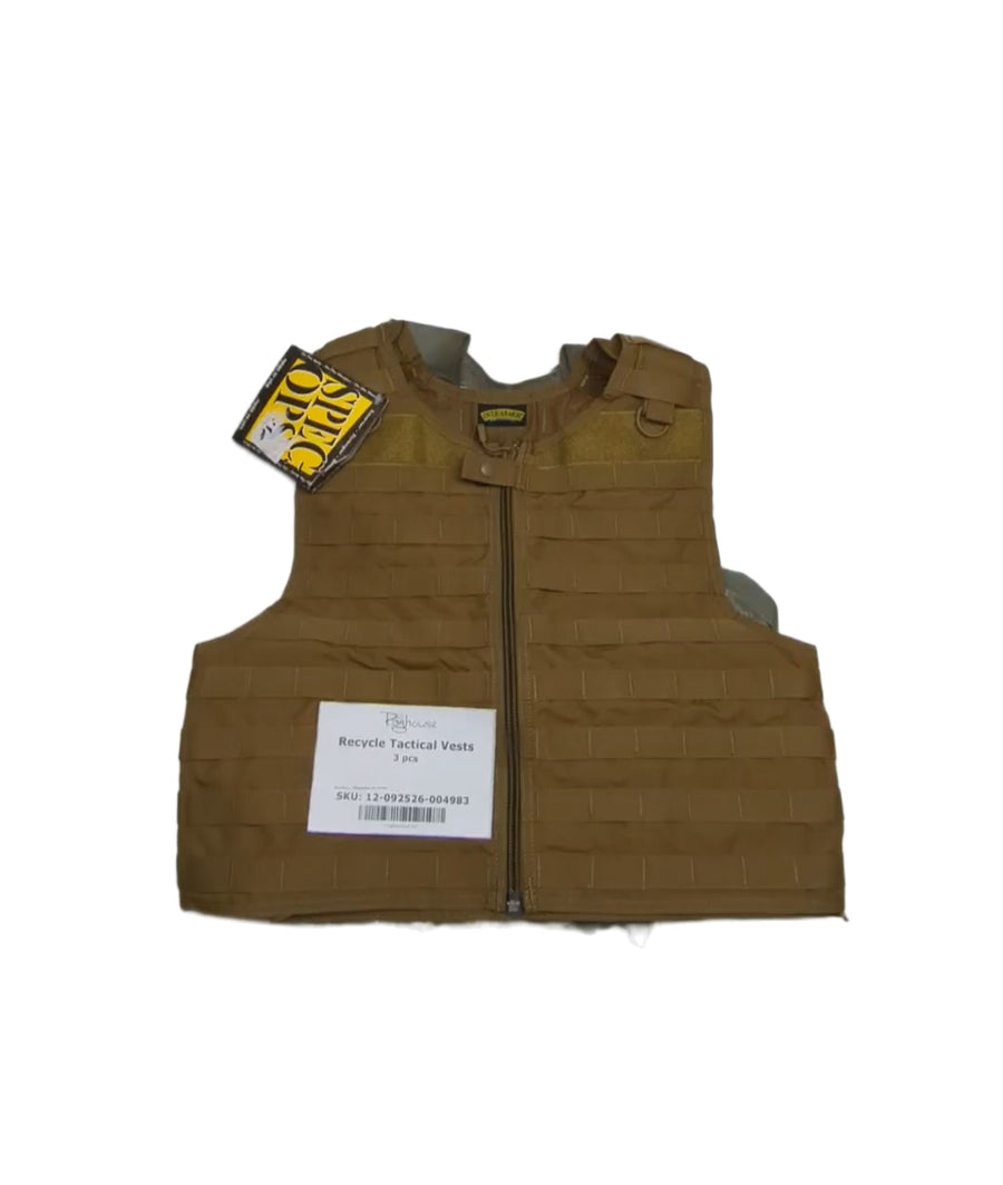 Recycle Tactical Vests 3 pcs