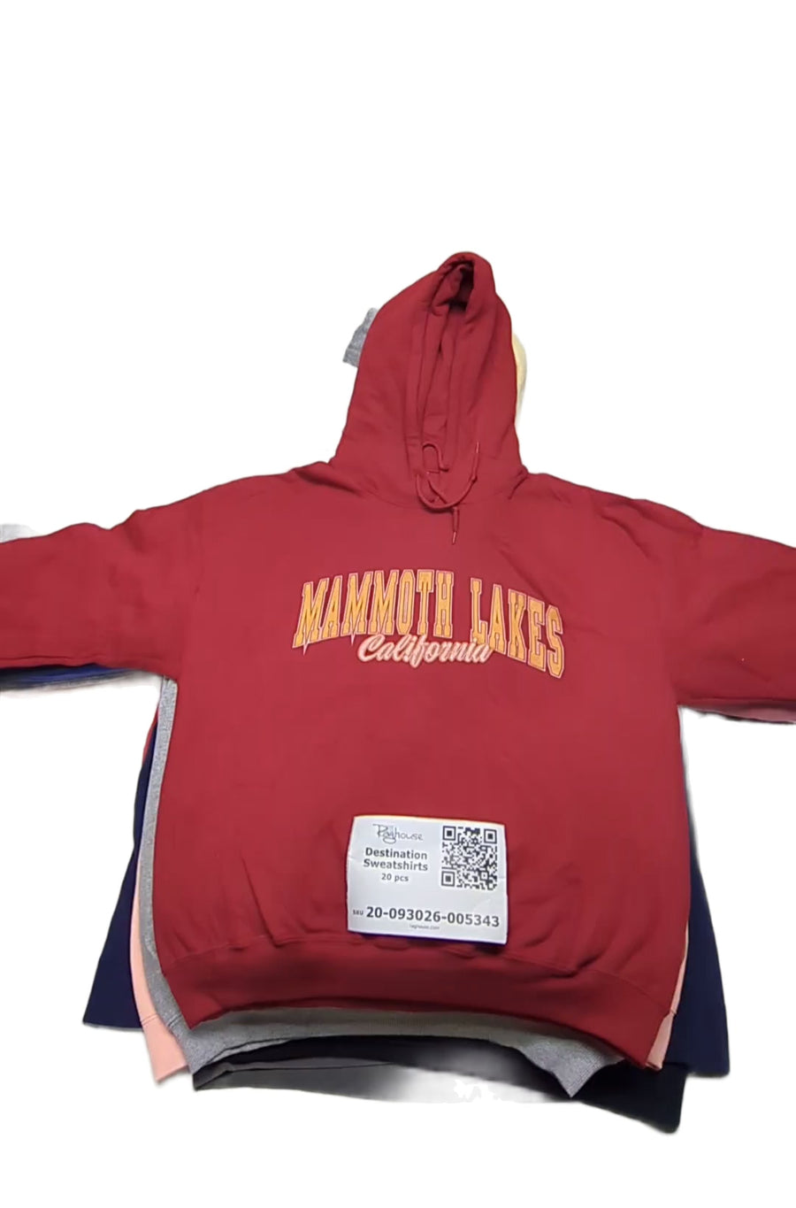 Destination Sweatshirts 20 pcs
