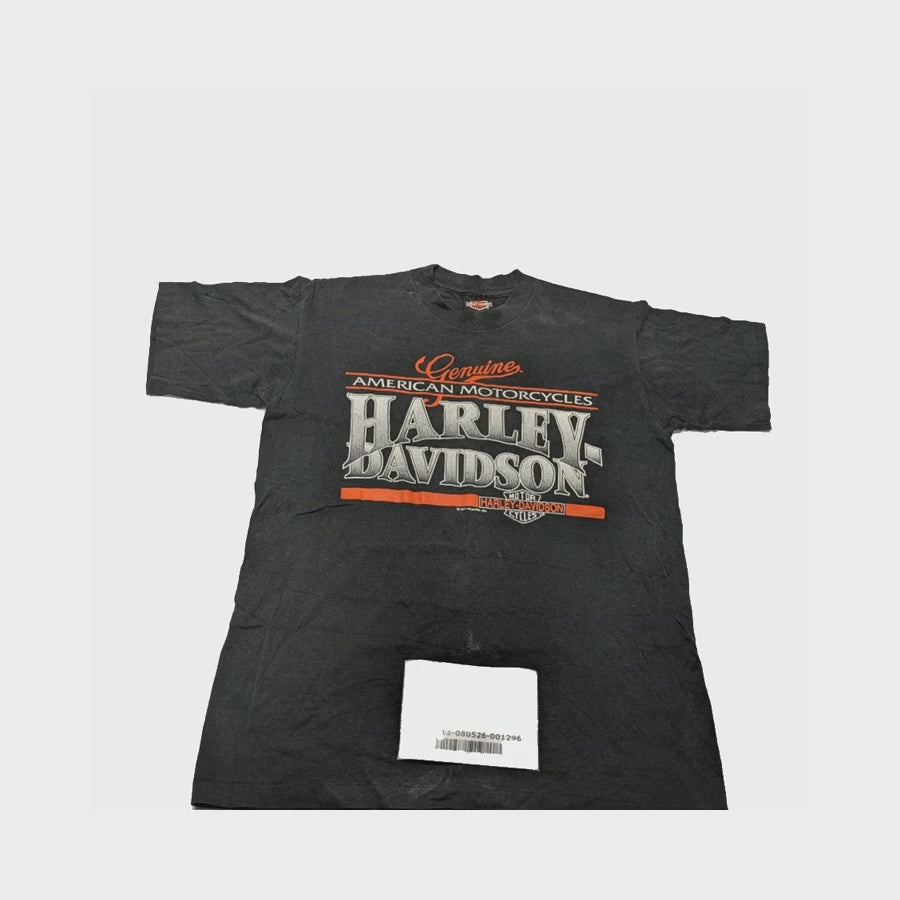 Vintage Harley Davidson Double Side Single Stitch T-Shirt L 1 pcs
