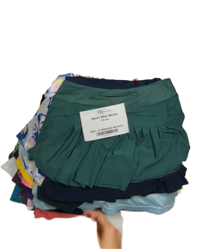 Sport Mini Skirts 54 pcs