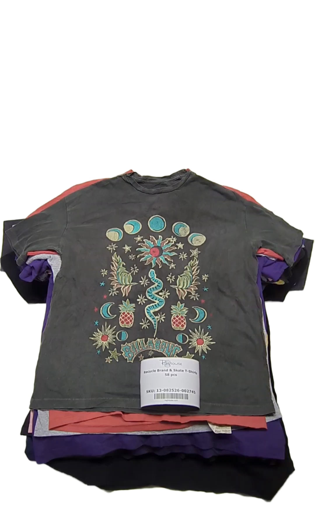Recycle Brand & Skate T-Shirts 58 pcs