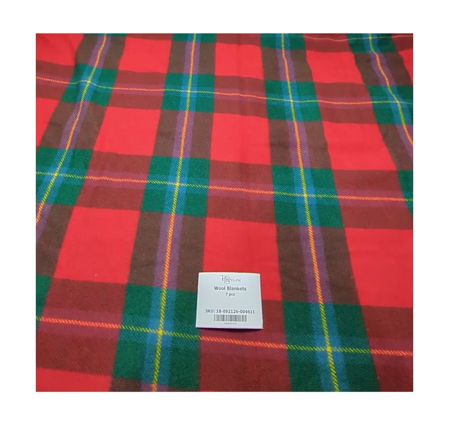 Wool Blankets 7 pcs