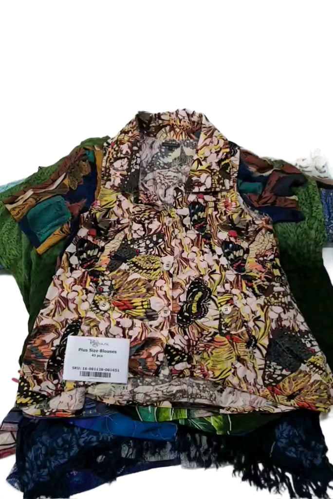 Plus Size Blouses 43 pcs
