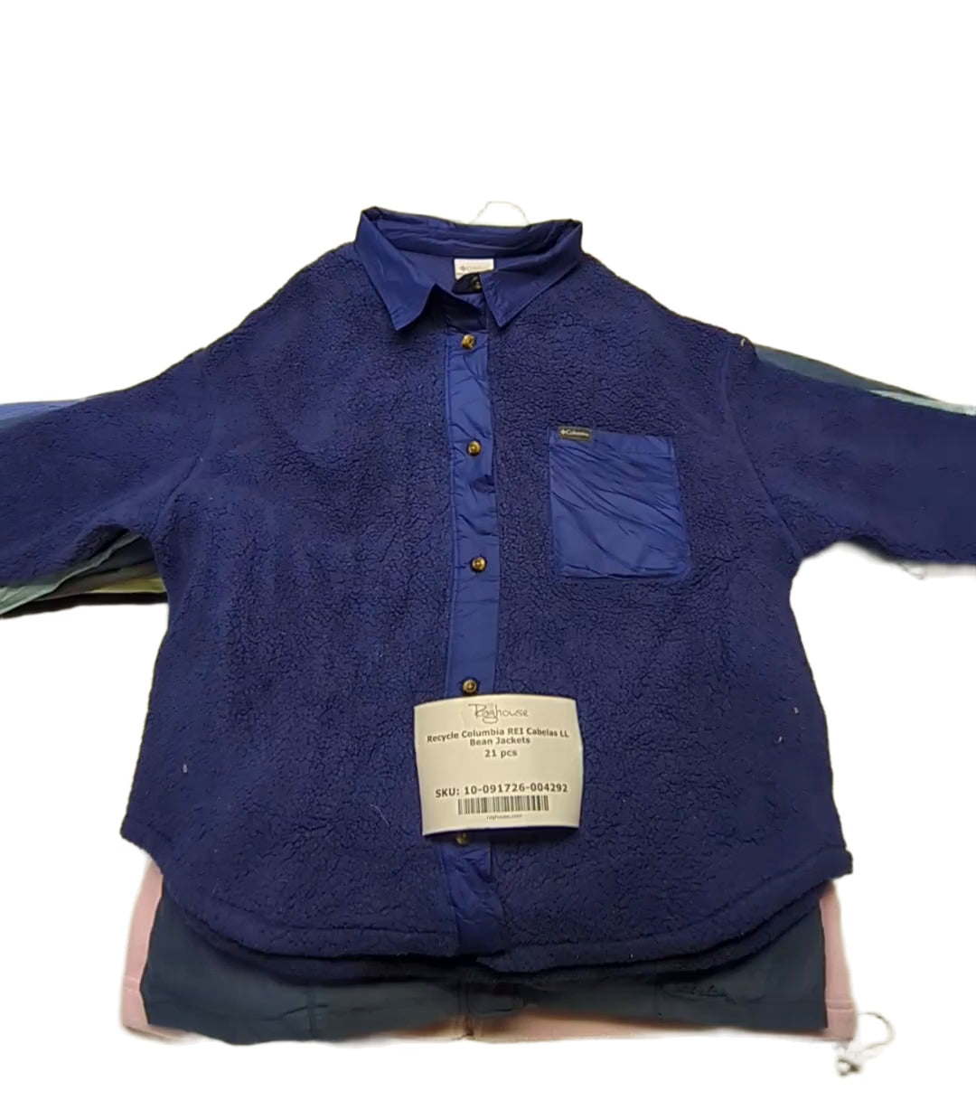 Recycle Columbia REI Cabelas LL Bean Jackets 21 pcs