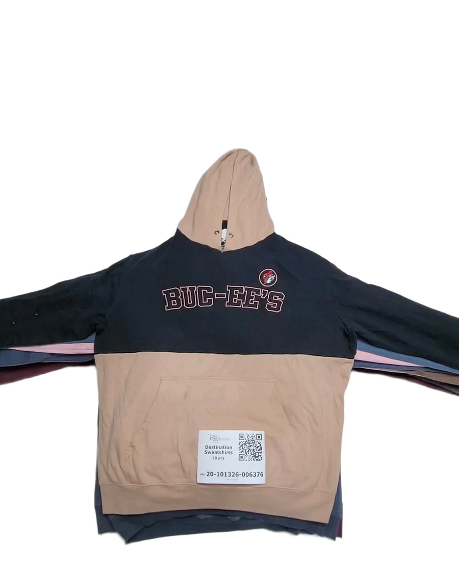 Destination Sweatshirts 20 pcs
