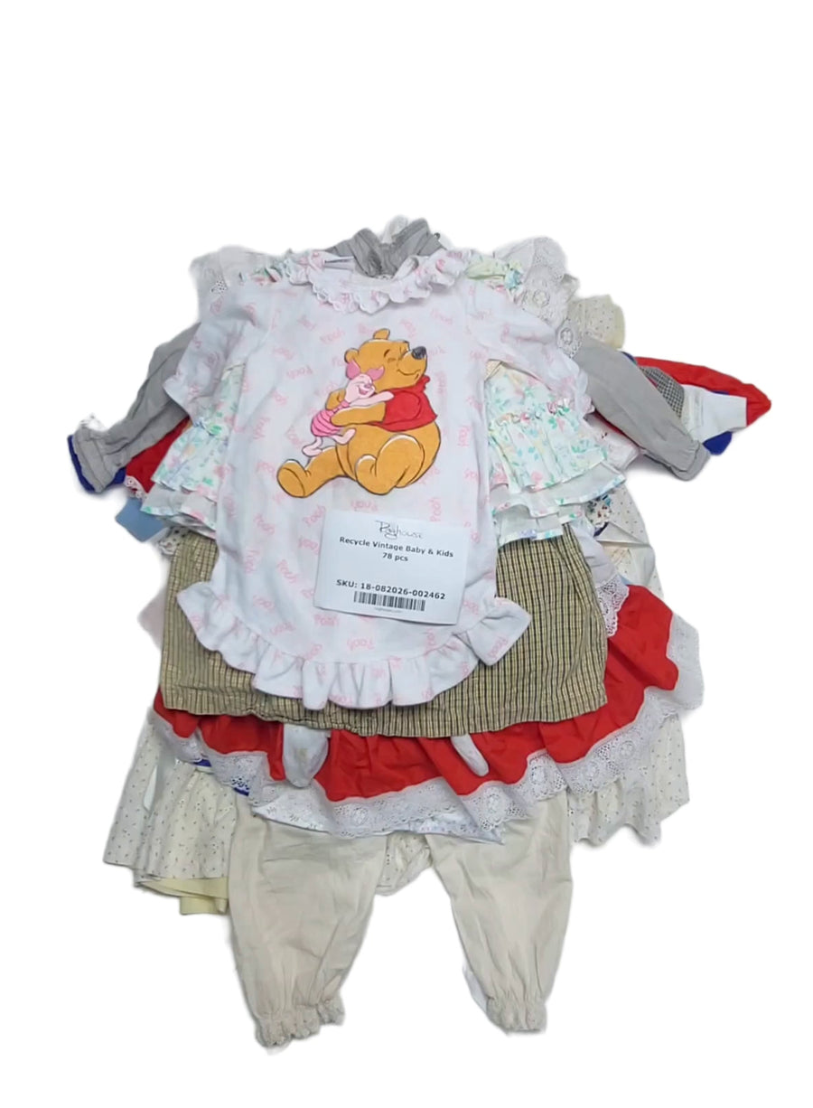 Recycle Vintage Baby & Kids 78 pcs