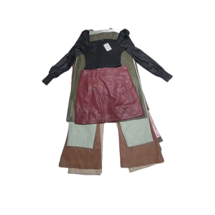 Faux Leather Variety Mix 24 pcs