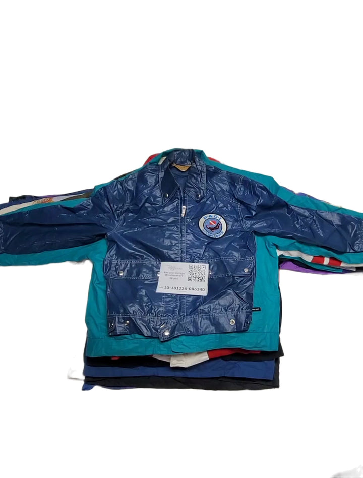 Recycle Vintage Windbreakers 26 pcs