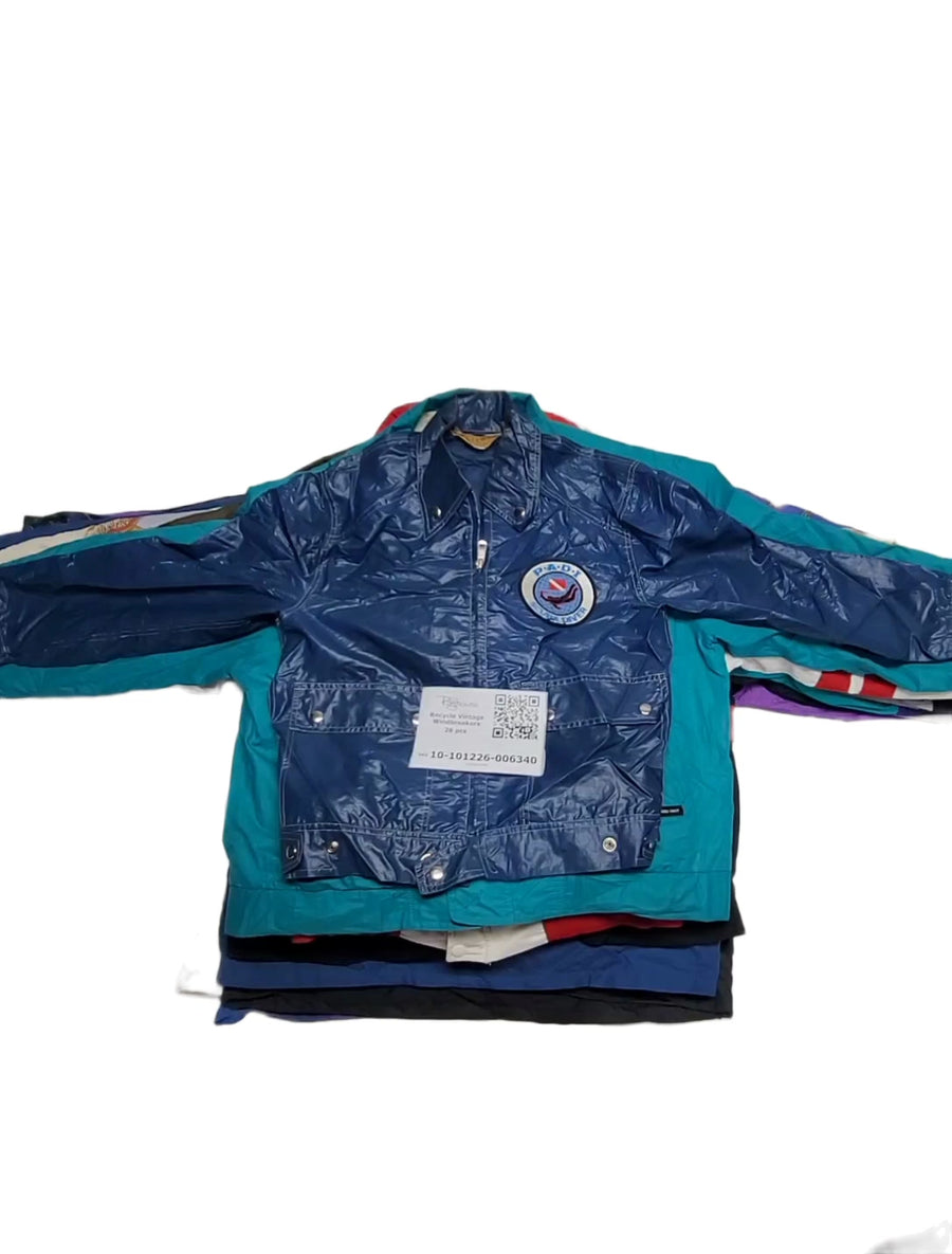 Recycle Vintage Windbreakers 26 pcs