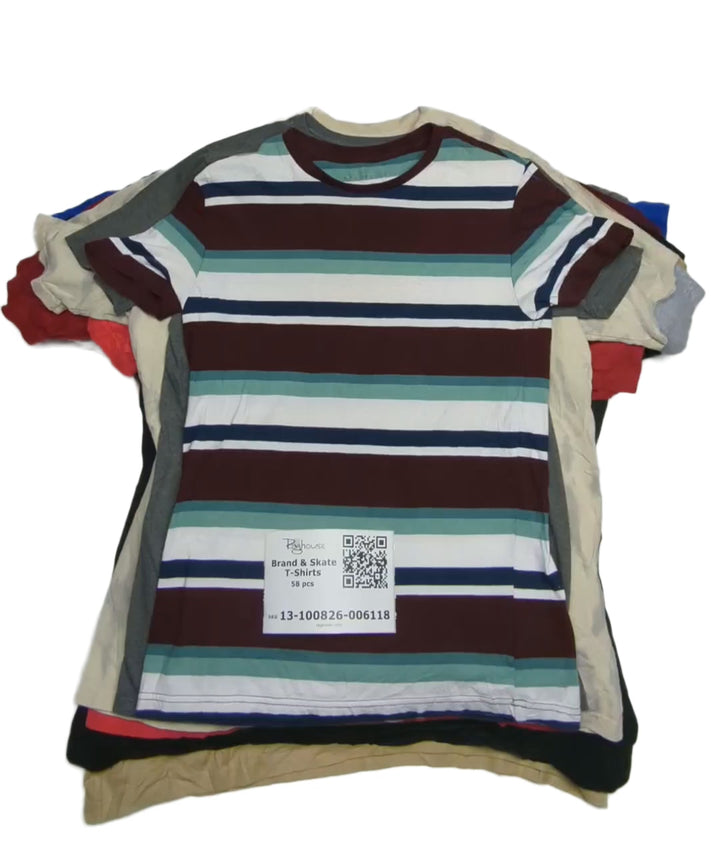 Brand & Skate T-Shirts 58 pcs