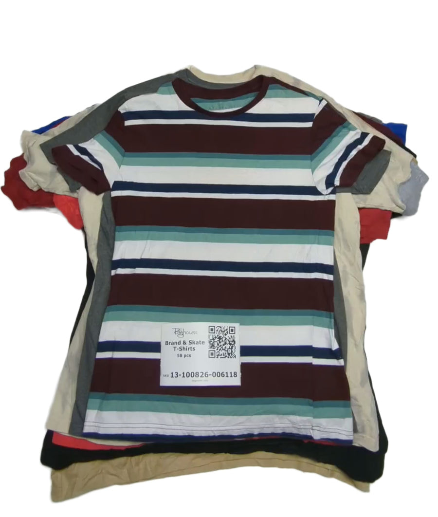 Brand & Skate T-Shirts 58 pcs