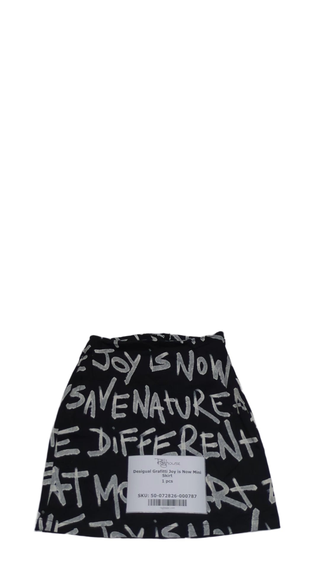 Desigual Grafitti Joy is Now Mini Skirt 1 pcs
