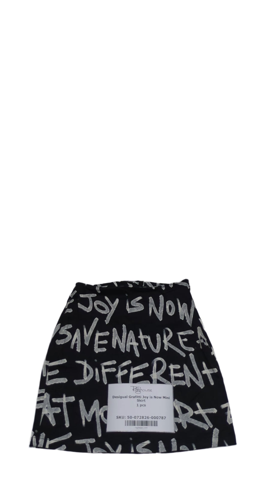 Desigual Grafitti Joy is Now Mini Skirt 1 pcs