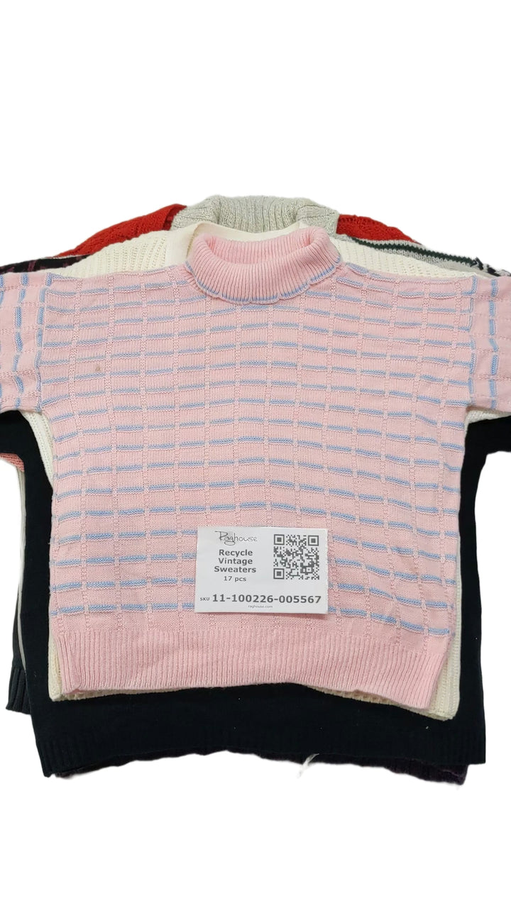 Recycle Vintage Sweaters 17 pcs