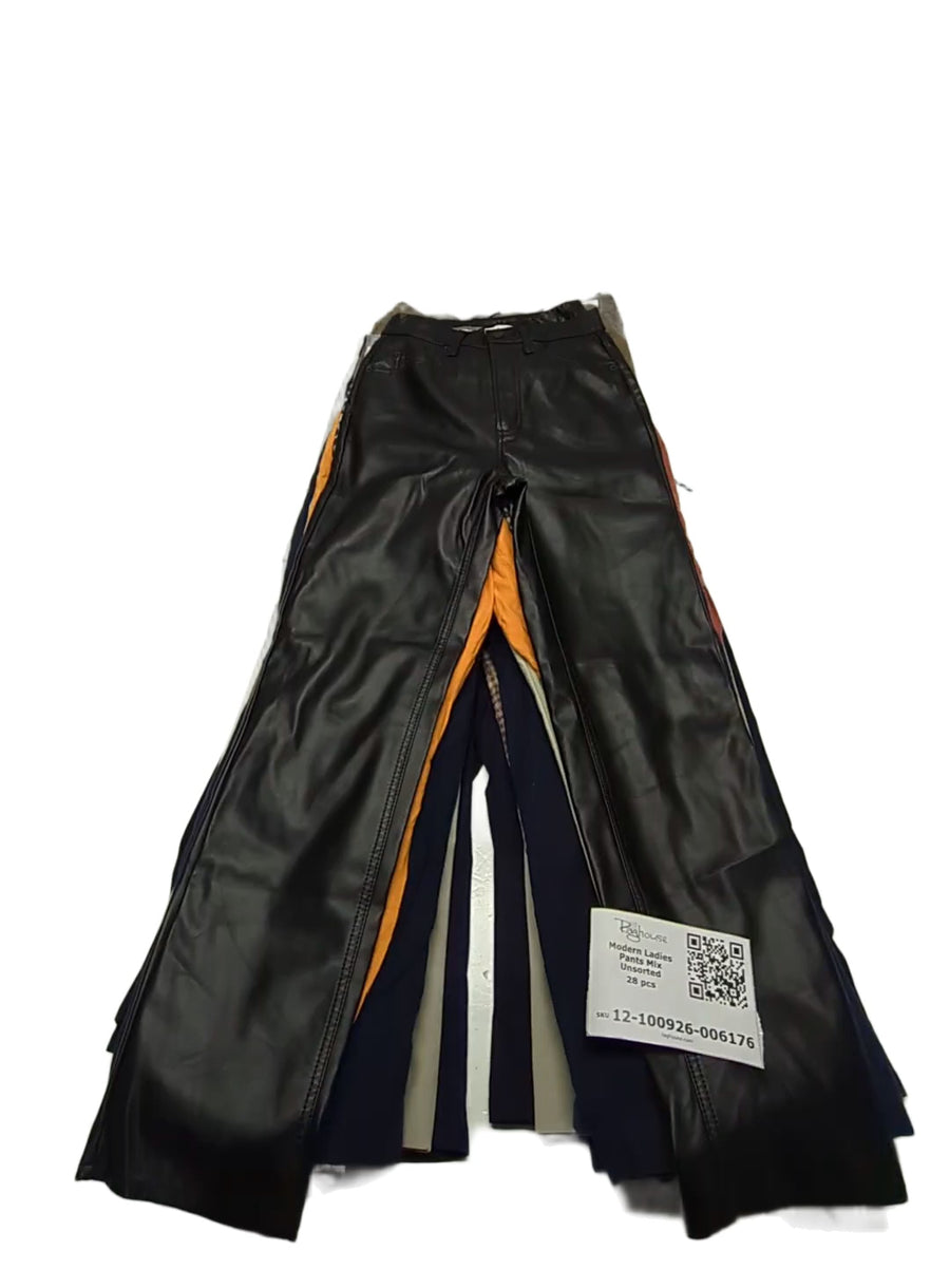 Modern Ladies Pants Mix Unsorted 28 pcs