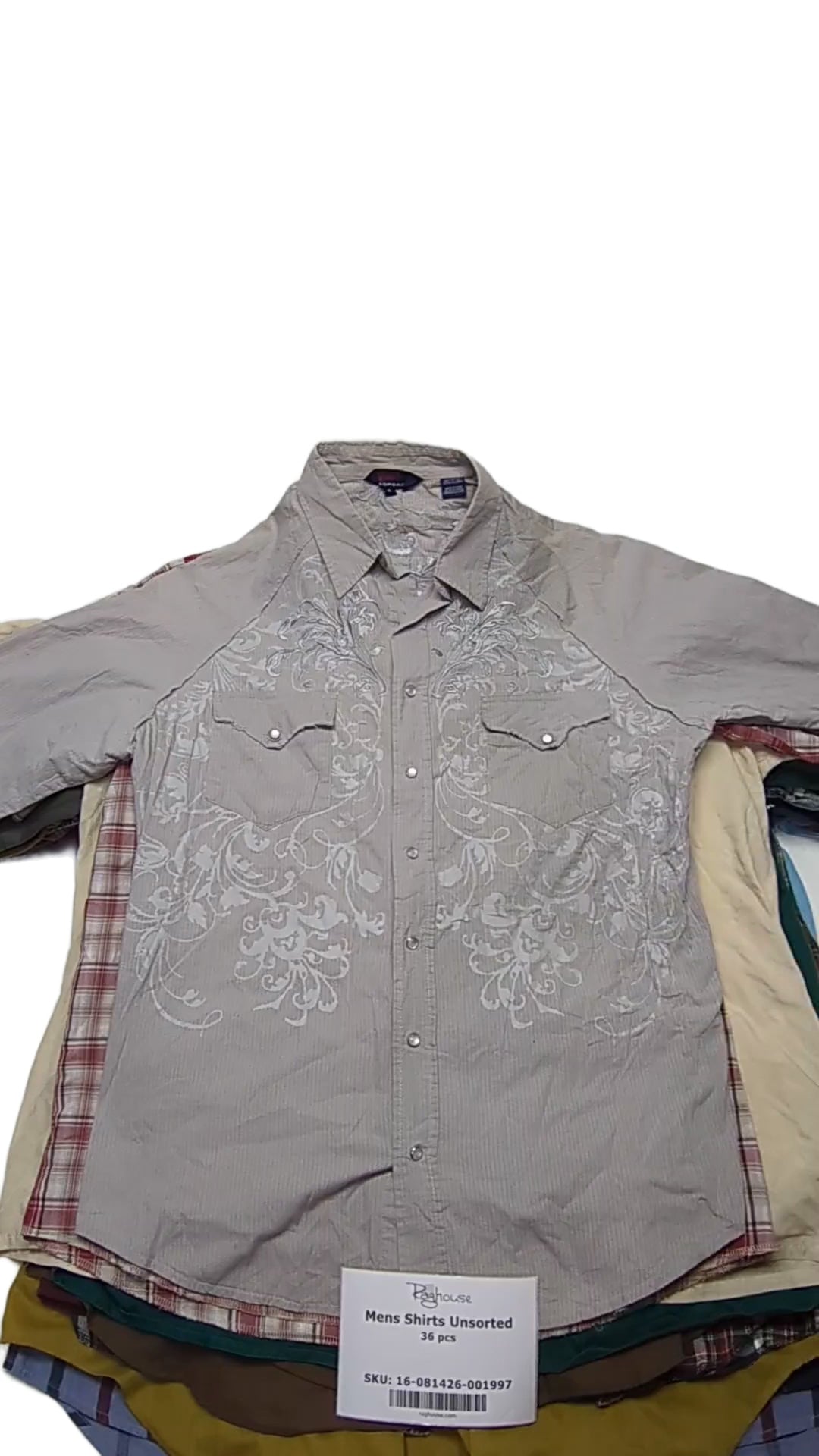 Mens Shirts Unsorted 36 pcs