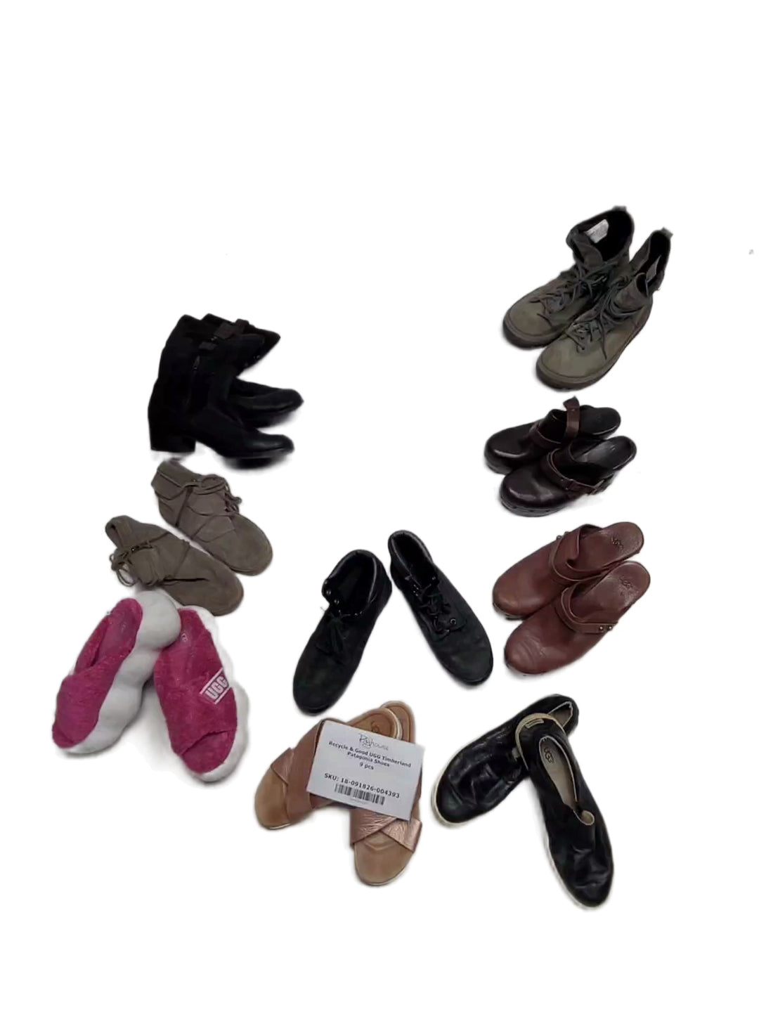 Recycle & Good UGG Timberland Patagonia Shoes 9 pcs