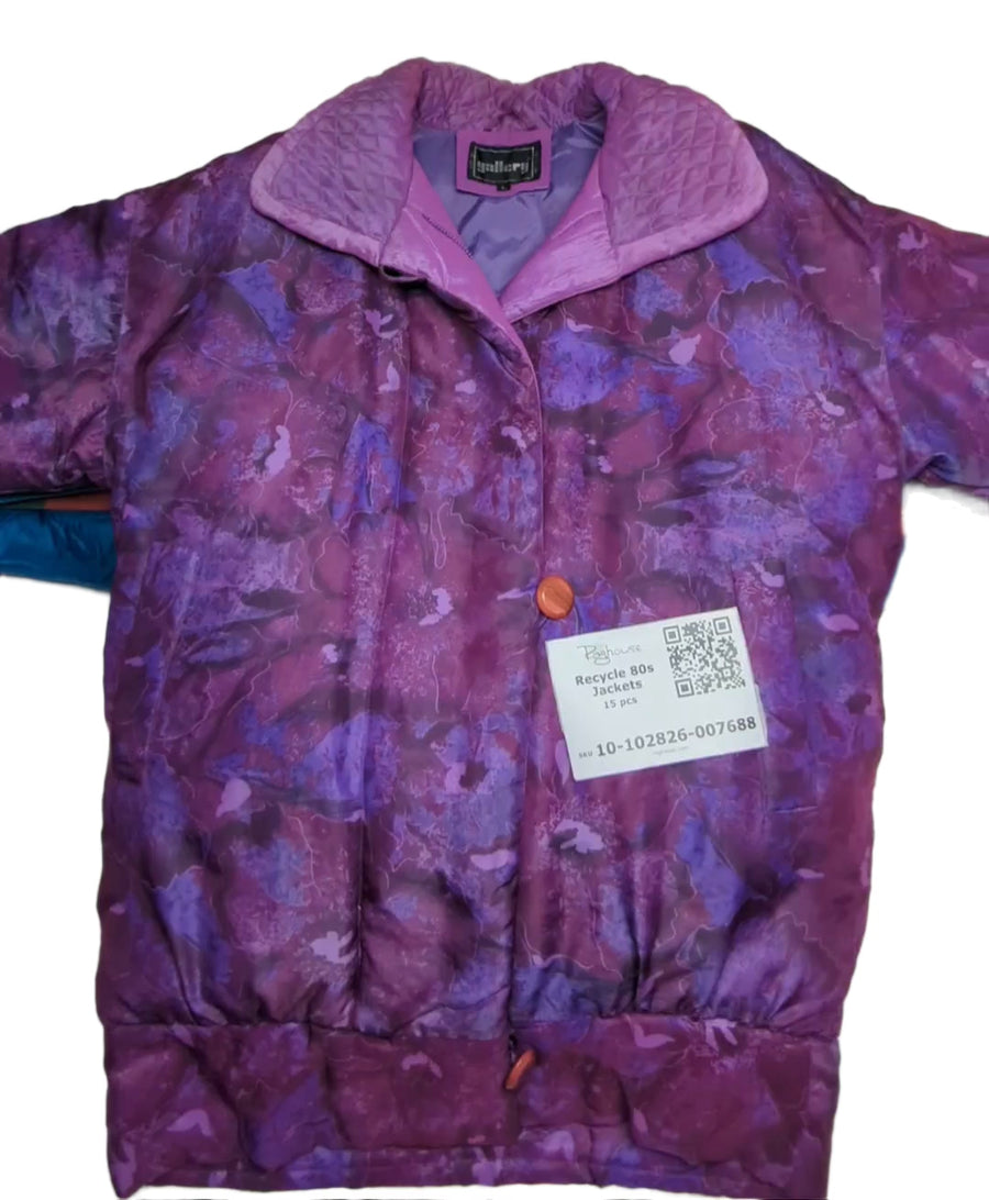 Recycle 80s Jackets 15 pcs