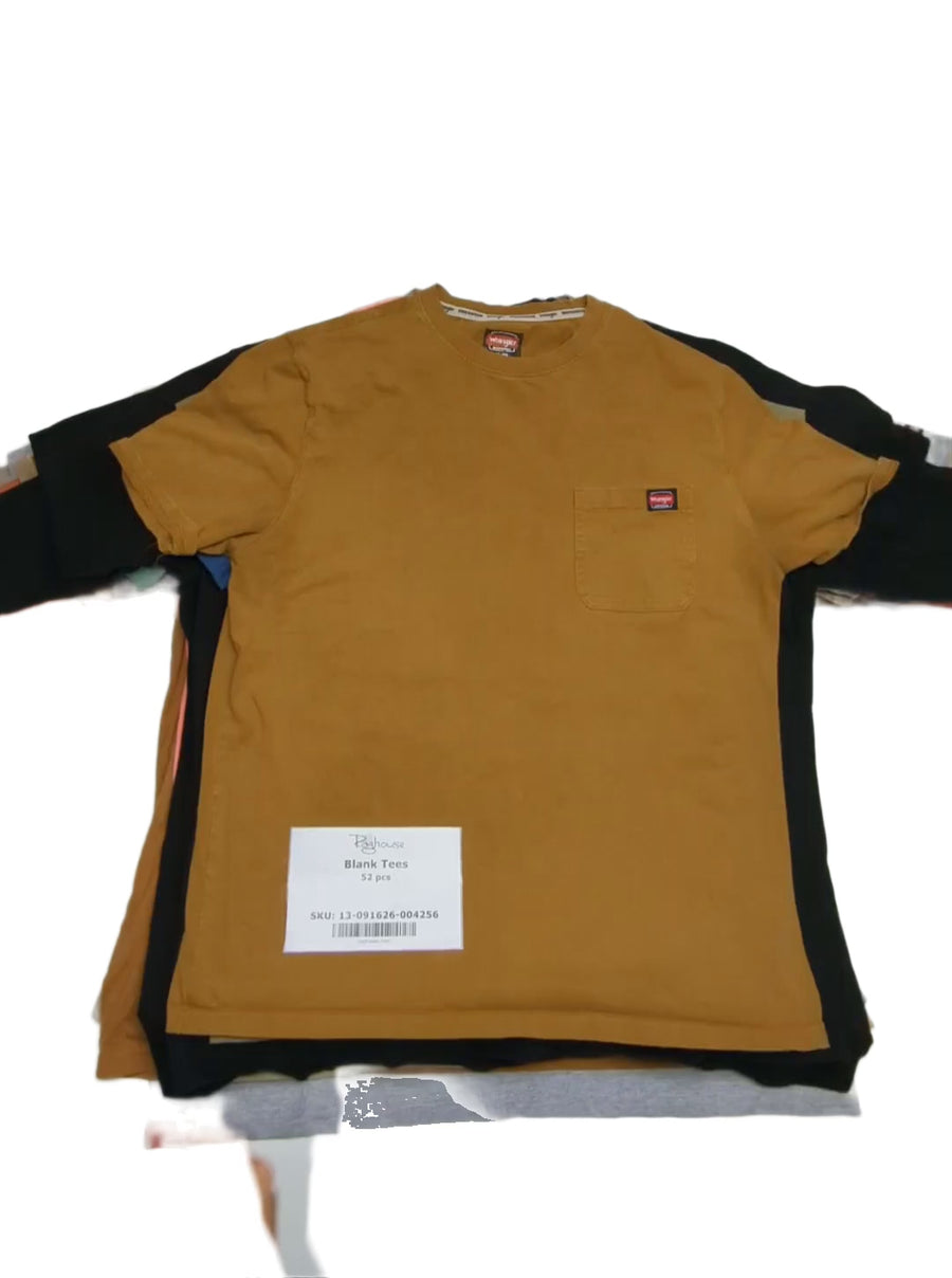 Blank Tees 52 pcs