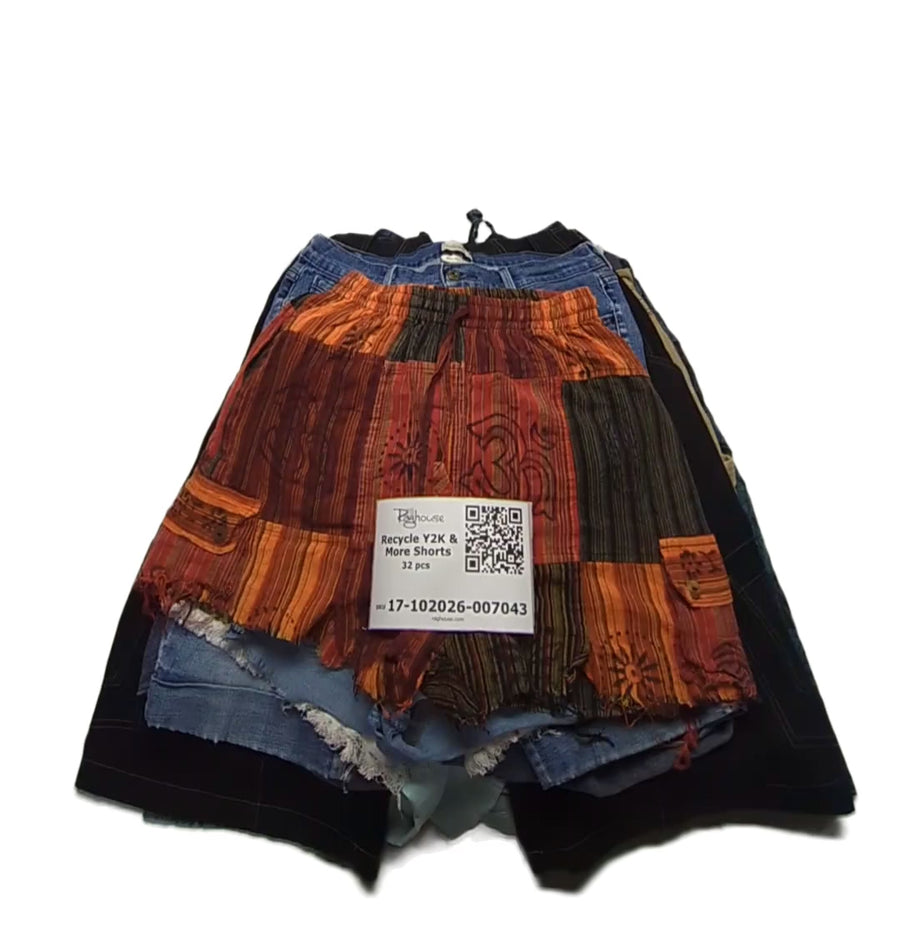 Recycle Y2K & More Shorts 32 pcs