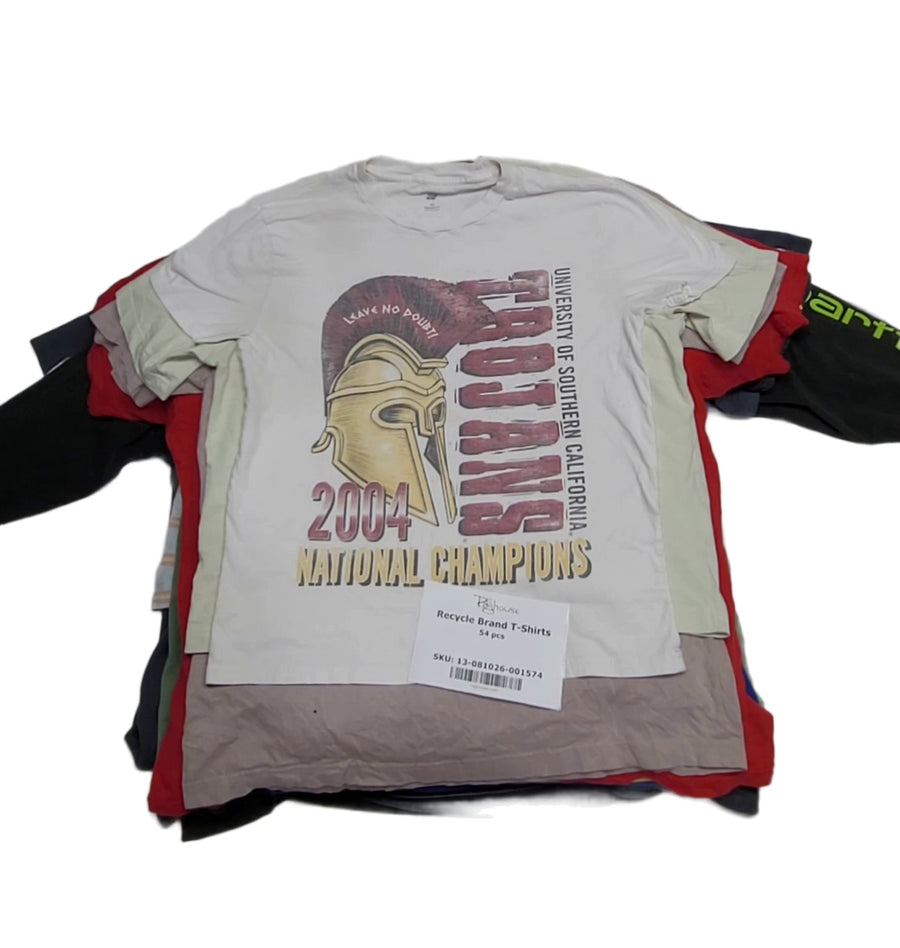 Recycle Brand & Skate & More T-Shirts 54 pcs