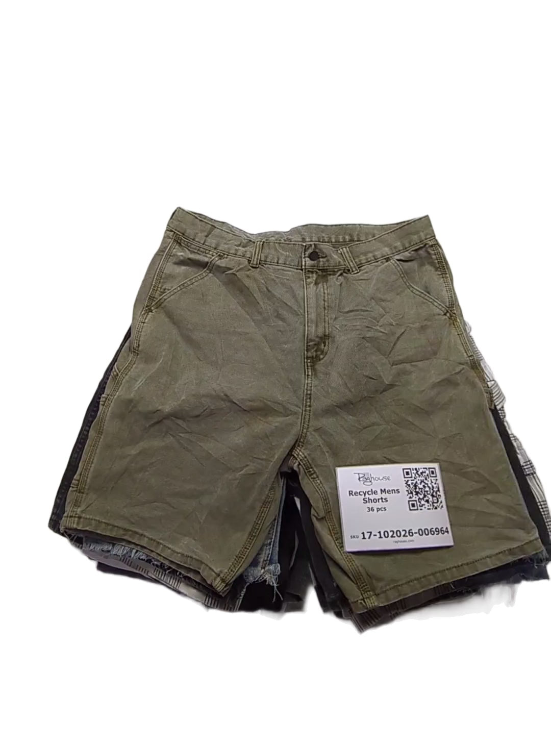 Recycle Mens Shorts 36 pcs