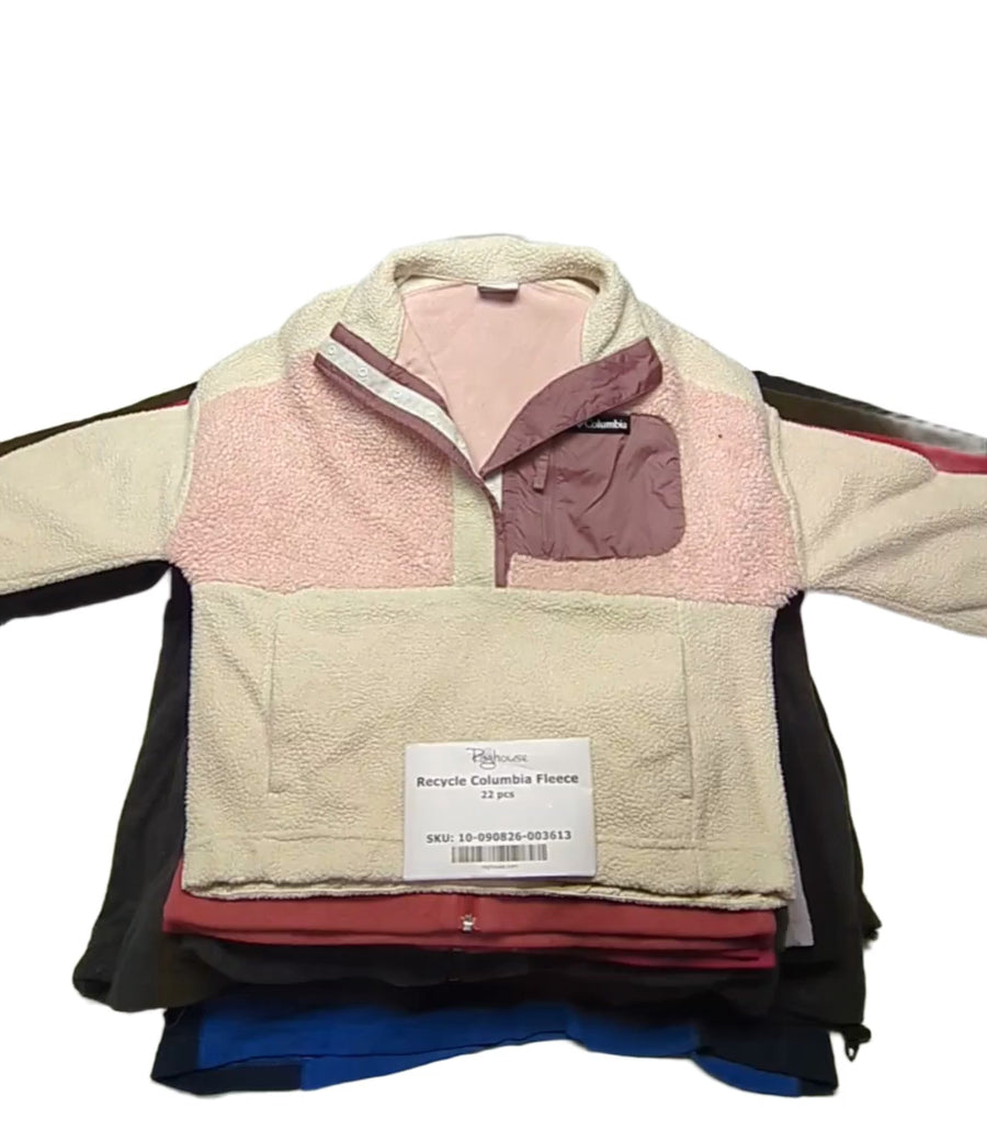 Recycle Columbia Fleece 22 pcs