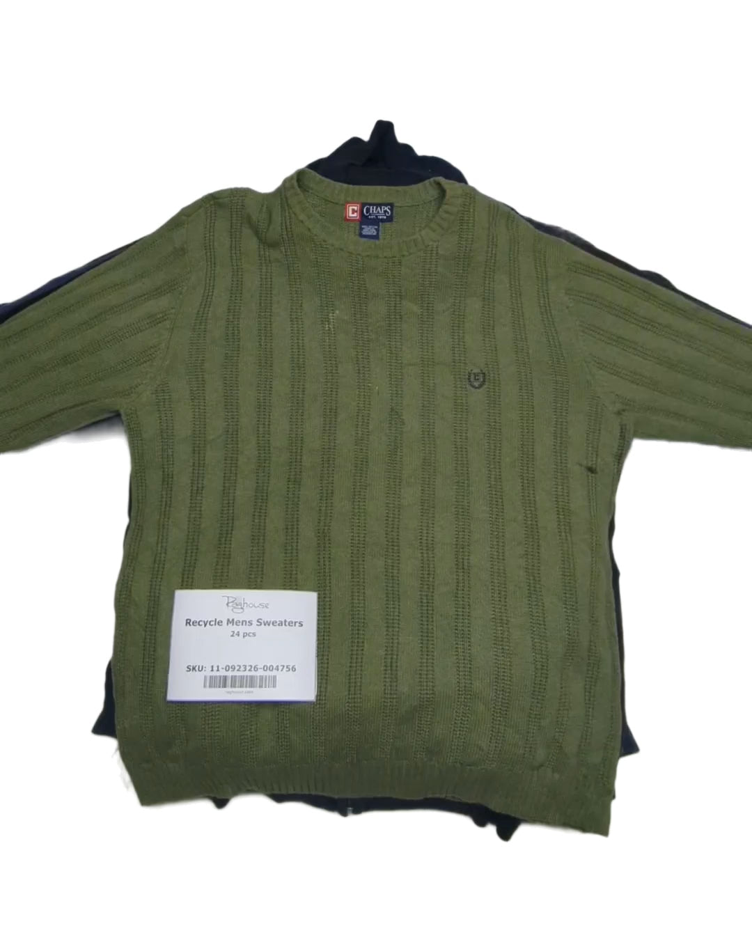 Recycle Mens Sweaters 24 pcs