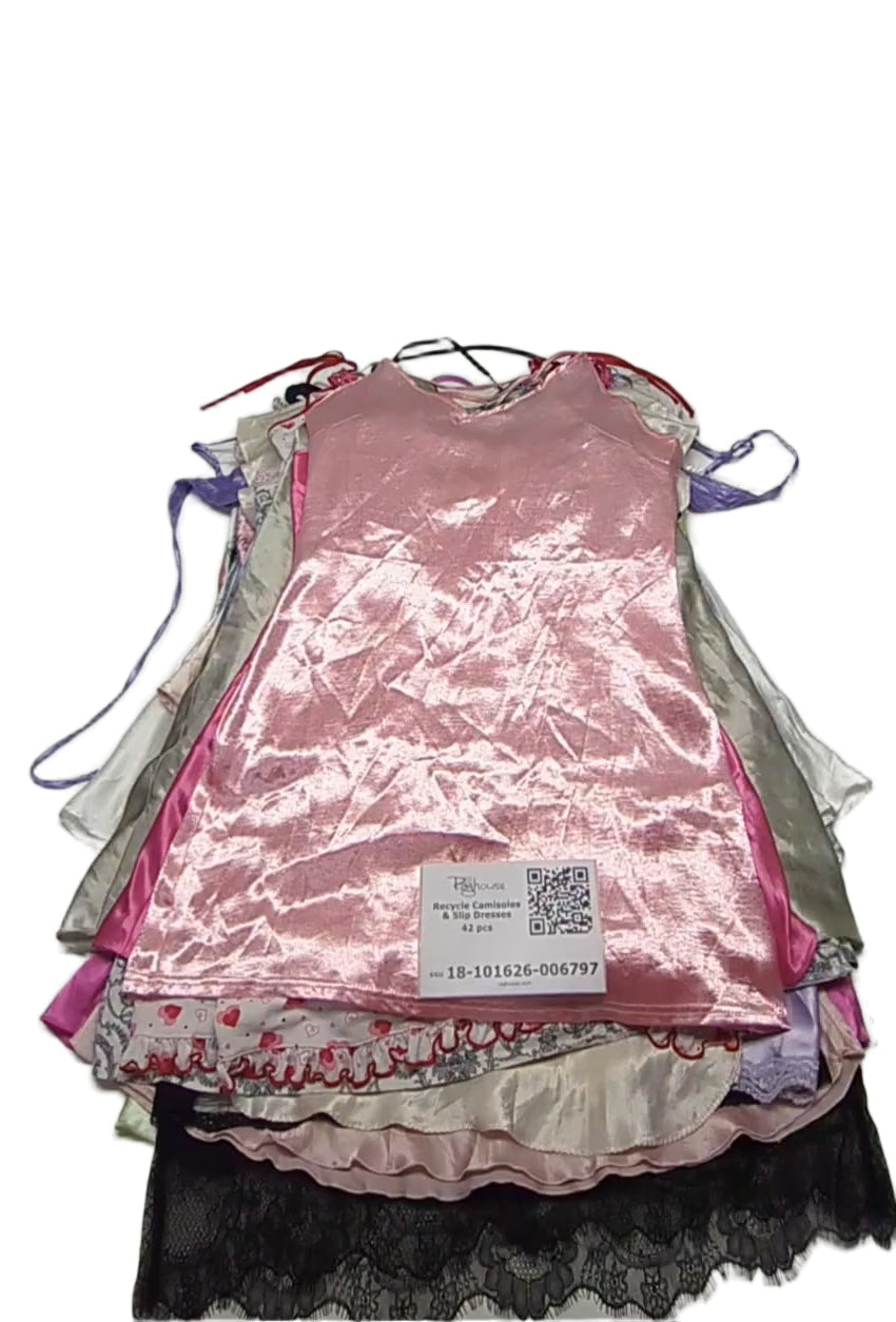 Recycle Camisoles & Slip Dresses 42 pcs