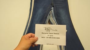 Recycle Flare Denim 21 pcs