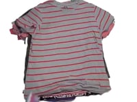 Stripe & All Over Print T-Shirts 72 pcs