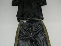 Faux Leather Pants & Tops 16 pcs