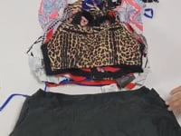 Just Black Swimsuit Skirts + Bikini Tops 94 pcs