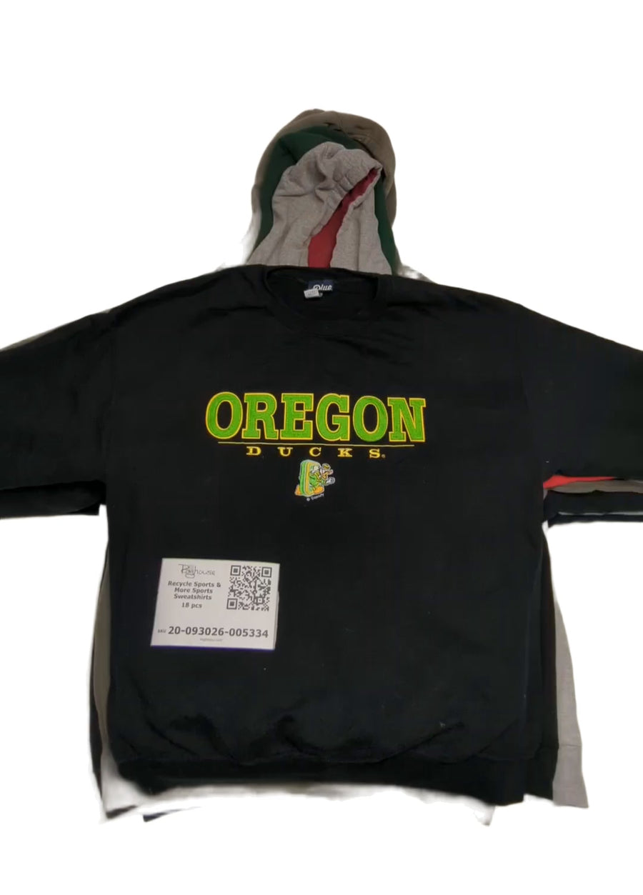 Recycle Sports & More Sports Sweatshirts 18 pcs