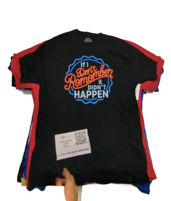 Statement Tees 65 pcs