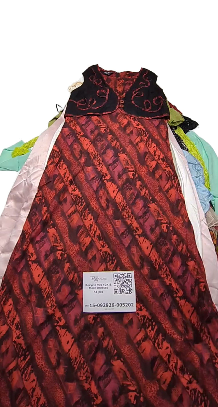 Recycle 90s Y2K & More Dresses 51 pcs