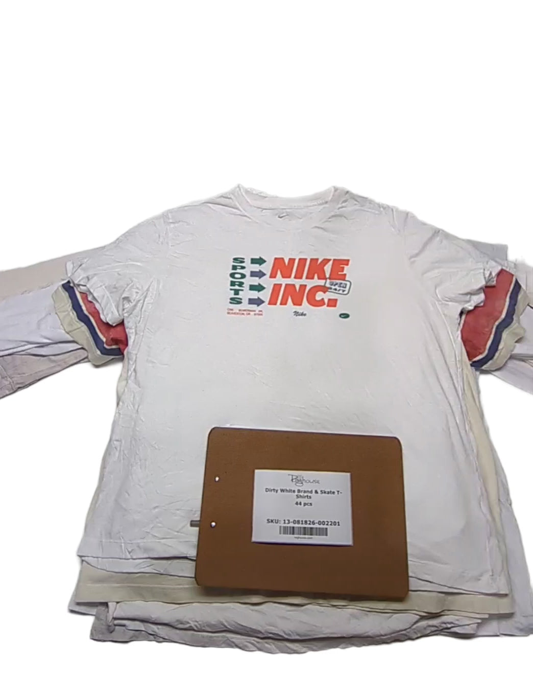 Dirty White Brand & Skate T-Shirts 44 pcs
