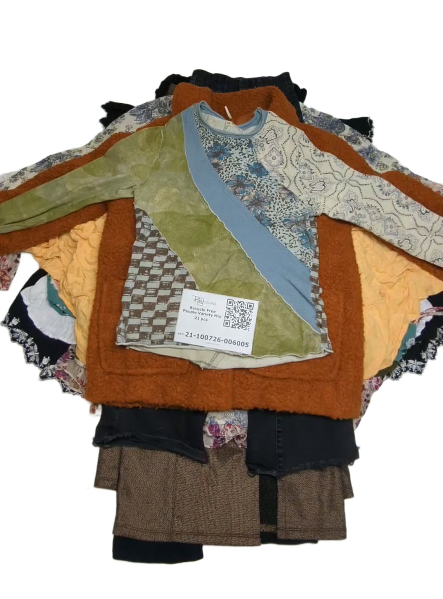 Recycle Free People Variety Mix 21 pcs