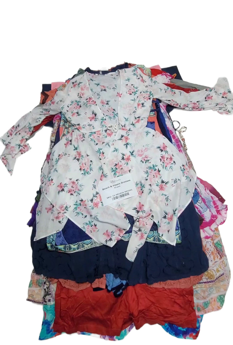 Beach & Hippie Dresses 42 pcs