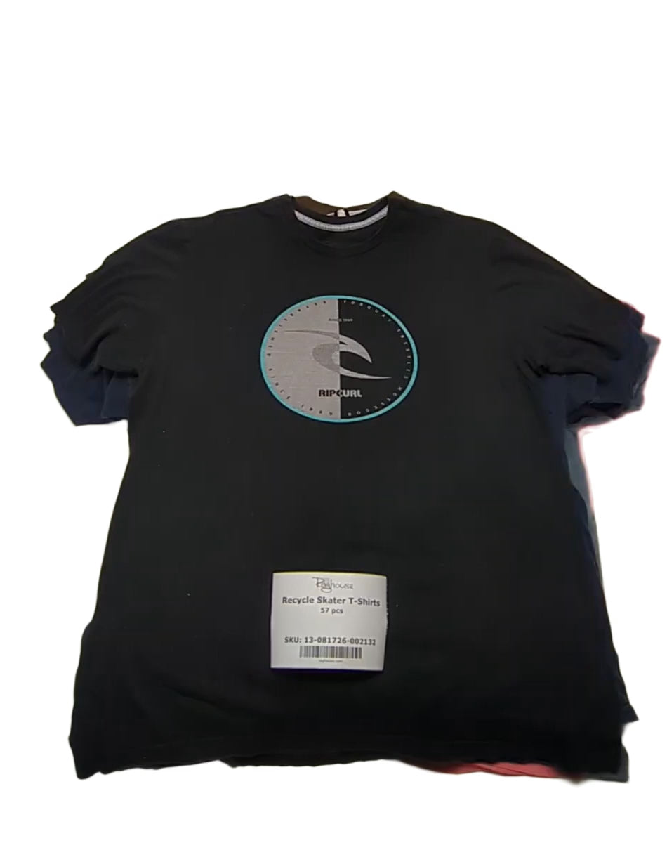 Recycle Skater T-Shirts 57 pcs