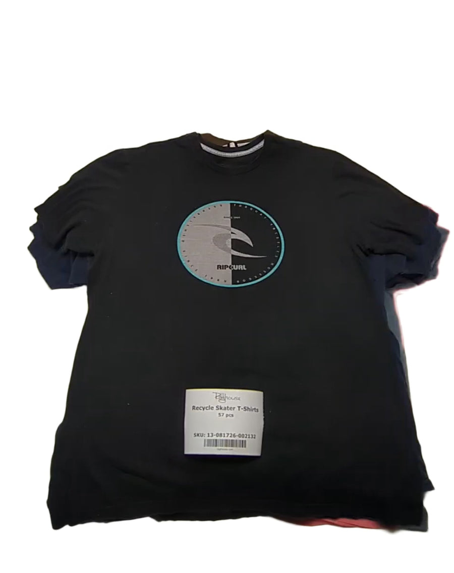 Recycle Skater T-Shirts 57 pcs