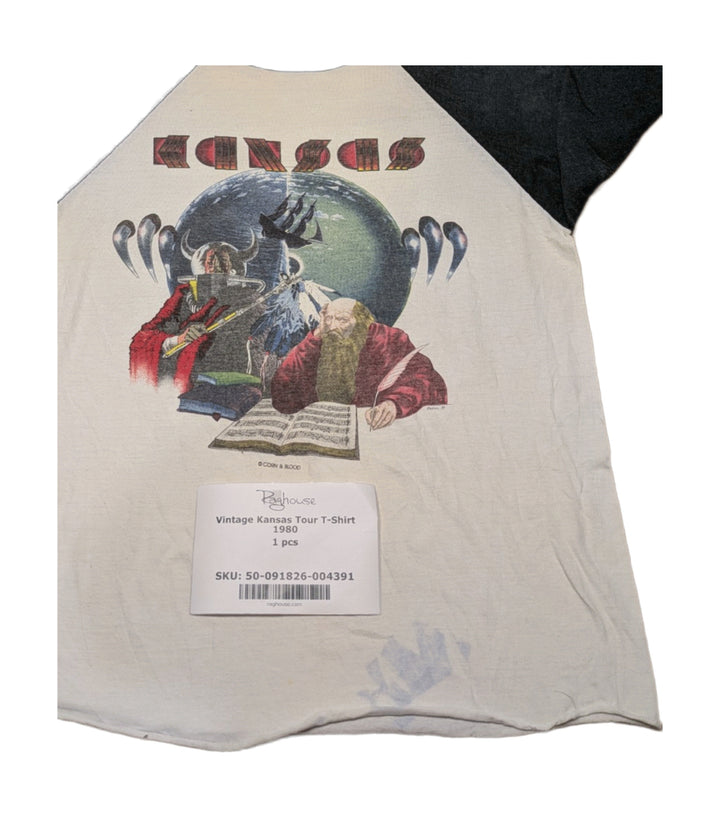 Vintage Kansas Tour T-Shirt 1980 1 pc