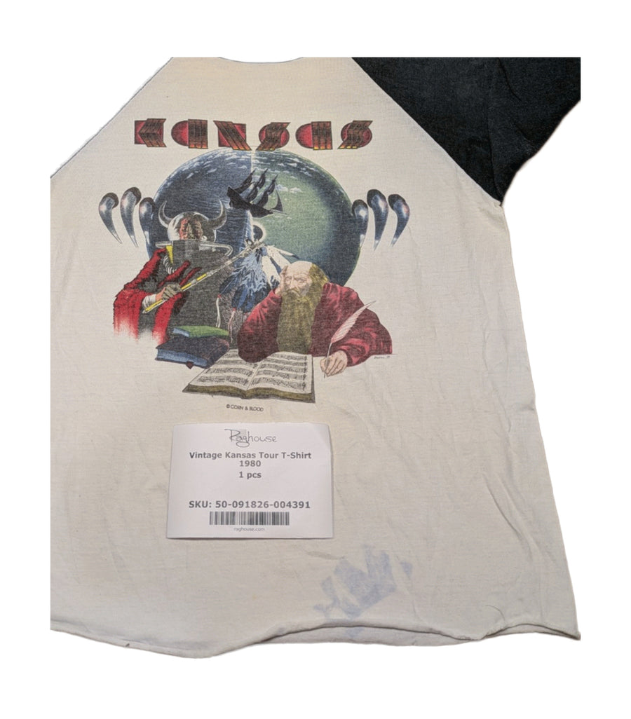 Vintage Kansas Tour T-Shirt 1980 1 pc